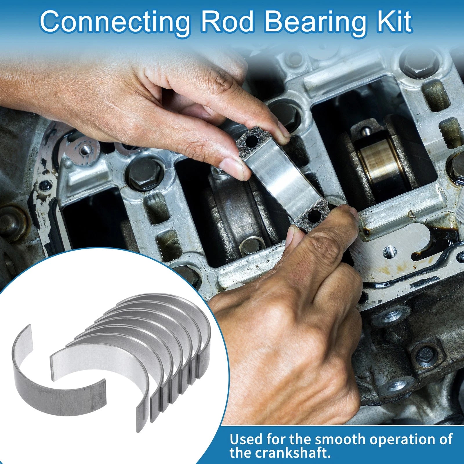 Connecting Rod Bearing Set Replacement for Volkswagen Passat (2008–2015)