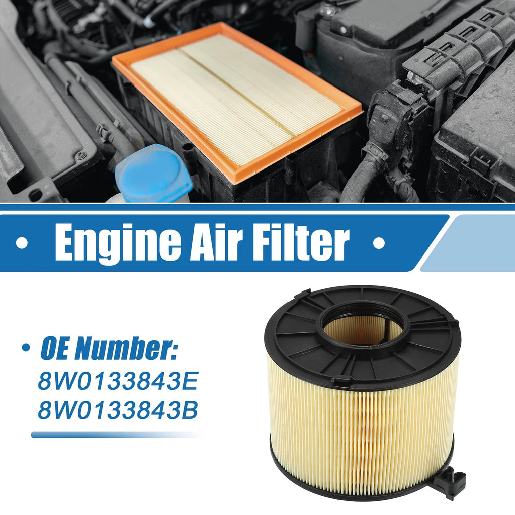 Engine Air Intake Filter Replacement for Audi A4 2.0L (2017–2020)