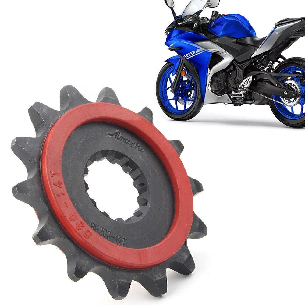 14T Front Motor Engine Chain Drive Sprocket for Yamaha R3 (2015–2018)