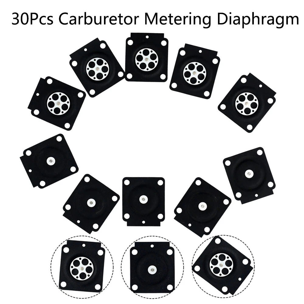 30Pcs Carburetor Metering Diaphragm for Stihl 4314 121 4700 (Garden)