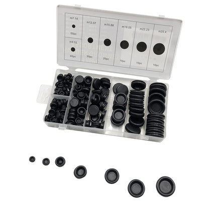 170pcs Rubber Washer Firewall Hole Plug Gasket Seal Ring for