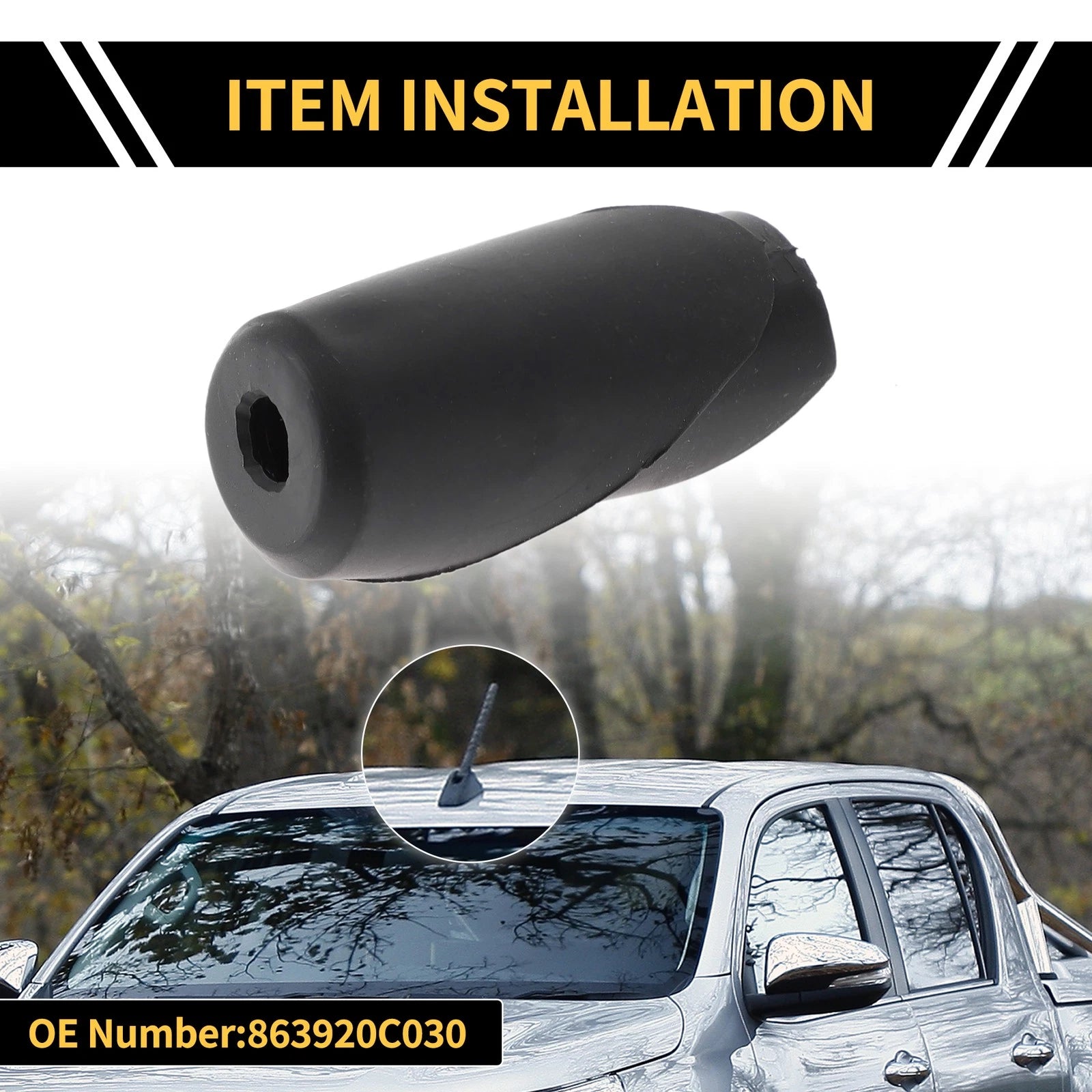 Antenna Base Grommet Replacement for Toyota Tundra (2014–2020)