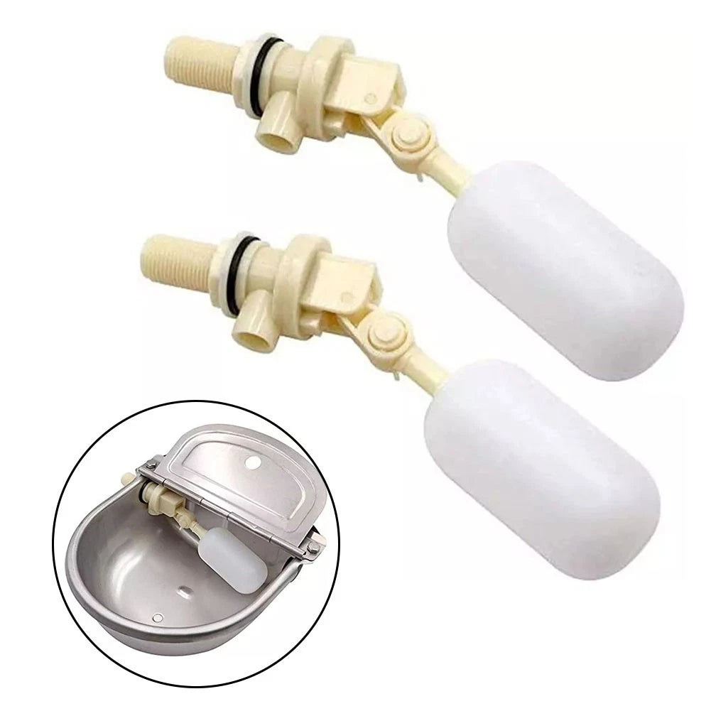 2X Float Valves for Reliable Shut Off and Control (12 inch, ABS Plastic)