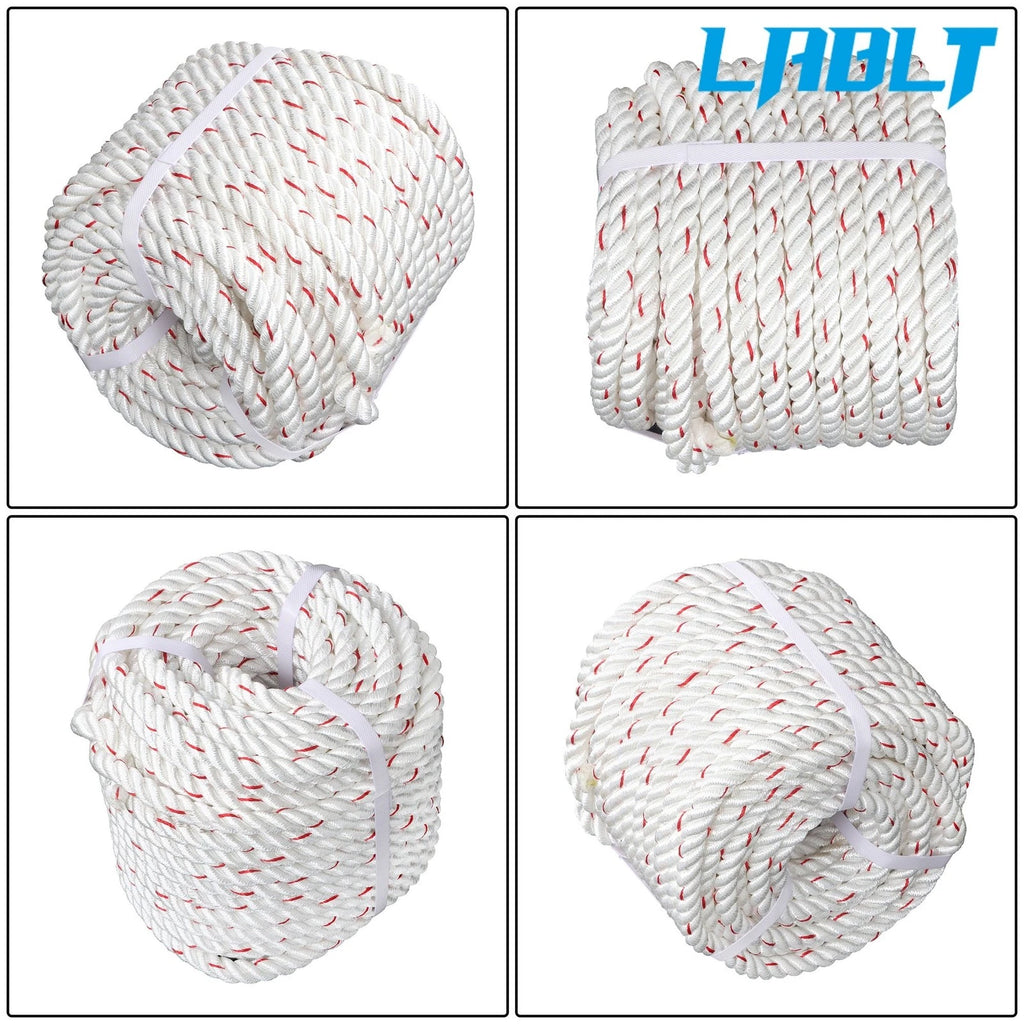 5/8 In Braided Polyester Rope for Arborist Rigging (120 Ft)