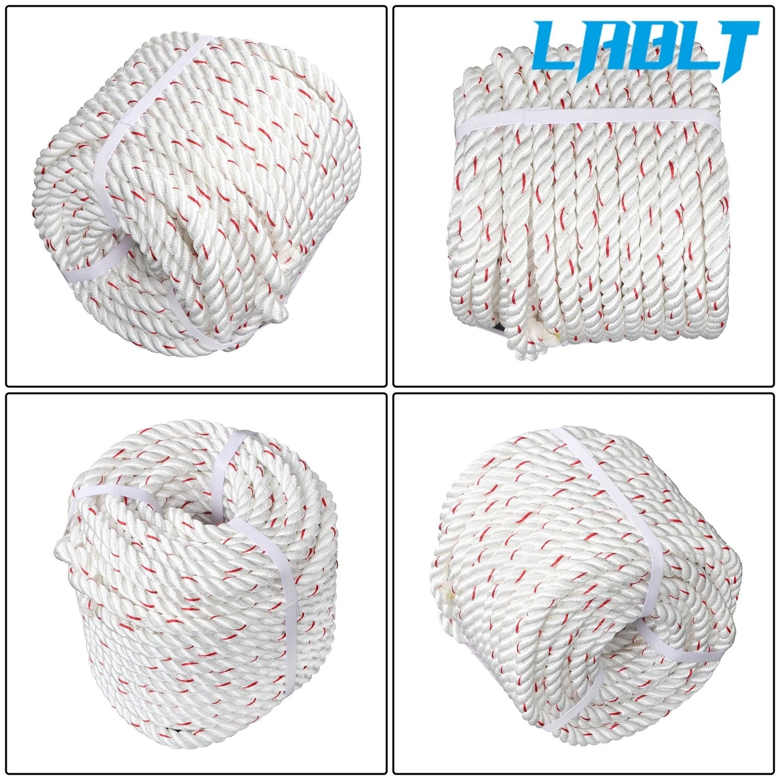 5/8 In Braided Polyester Rope for Arborist Rigging (120 Ft)
