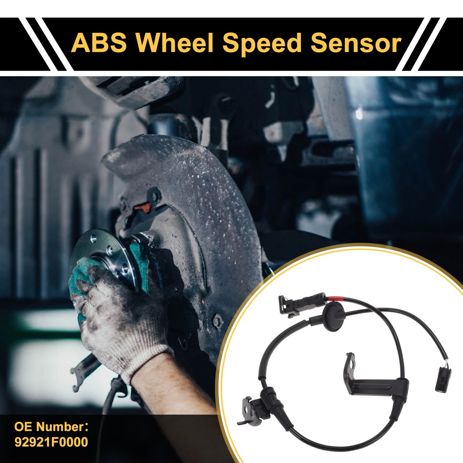 ABS Wheel Speed Sensor Replacement for Hyundai Elantra (2017–2020) Rear Right