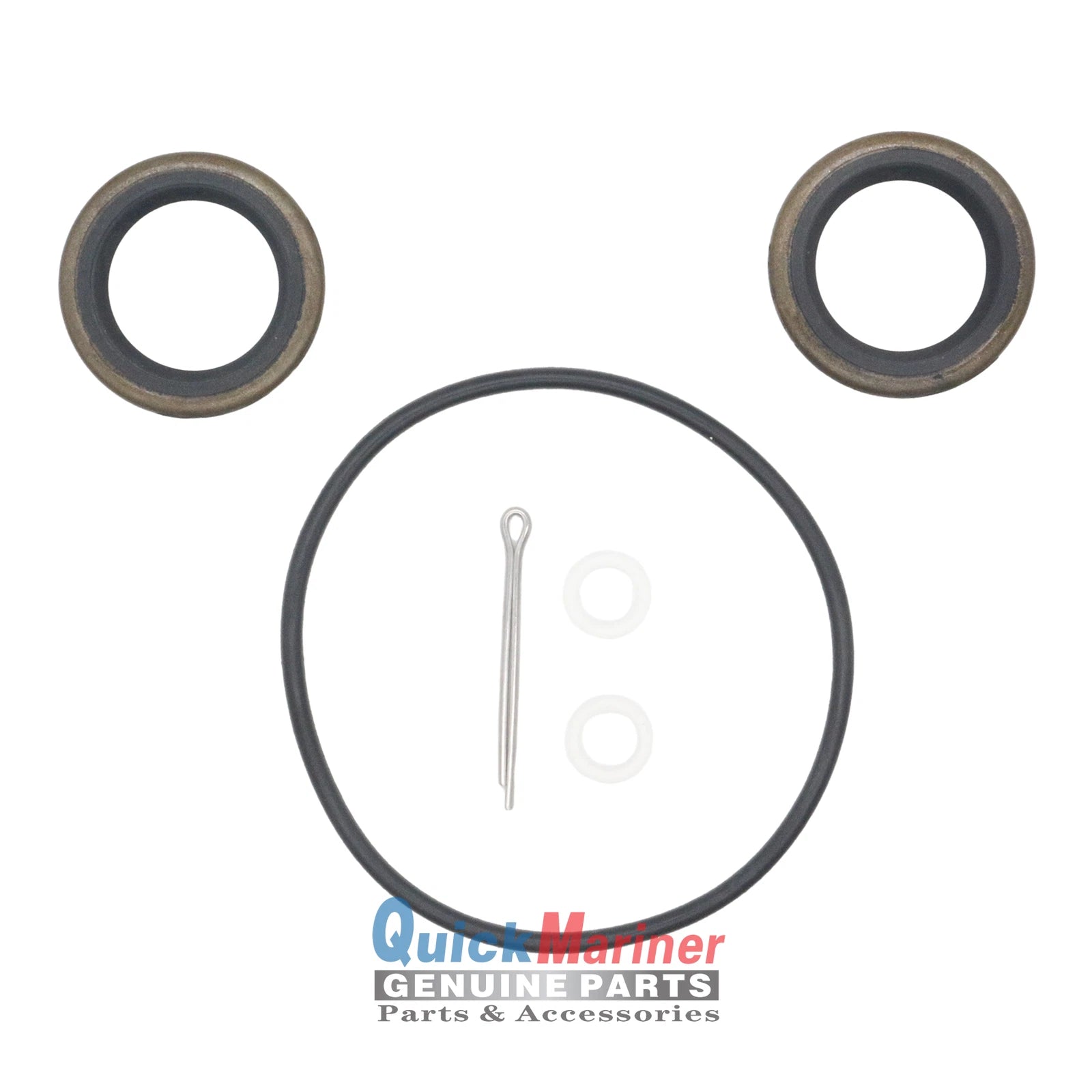 Lower Unit Seal Kit for OMC Cobra 4-CYL 3.0L V6 & V8 (320862, 305123)