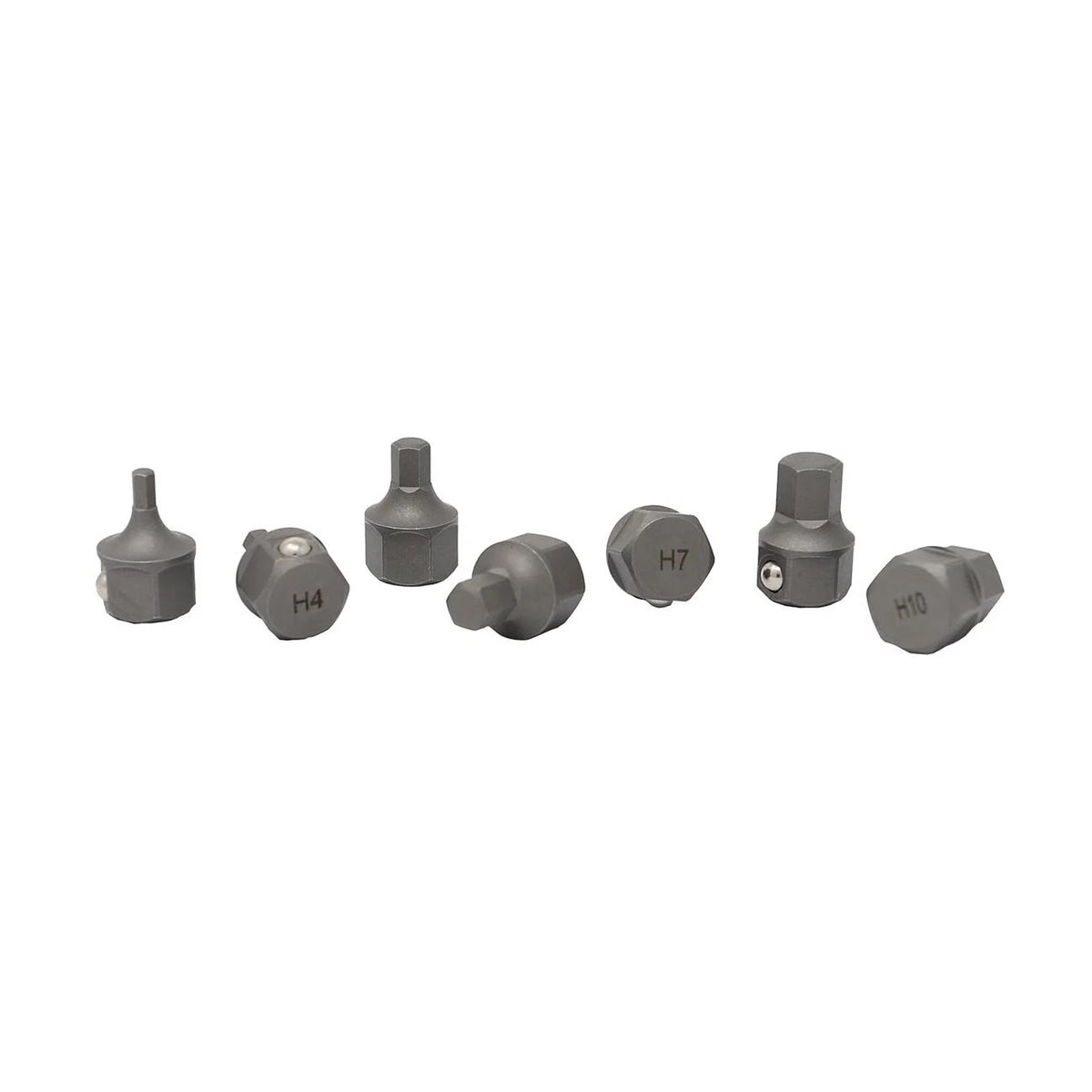 7-Piece Stubby Metric Hex Bit Set