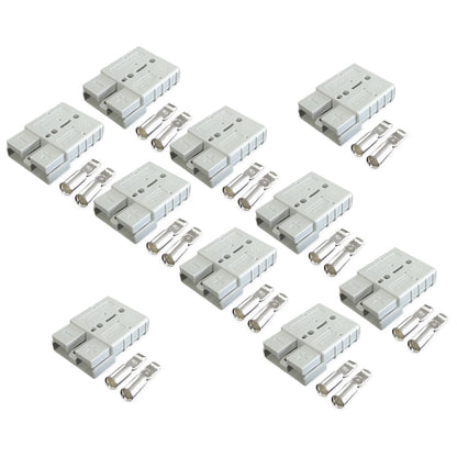 10Pcs Anderson Style Plug Connectors 50 AMP 12-24V 6AWG