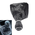 5 Speed Gear Shift Knob with Boot Cover for Skoda Octavia A5 A6 (2004–2012)