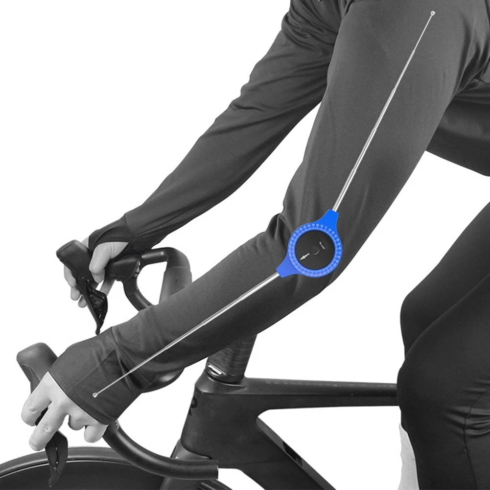 Adjustable Bike Angle Measurement Tool Protractor for Effective Cycling Setup