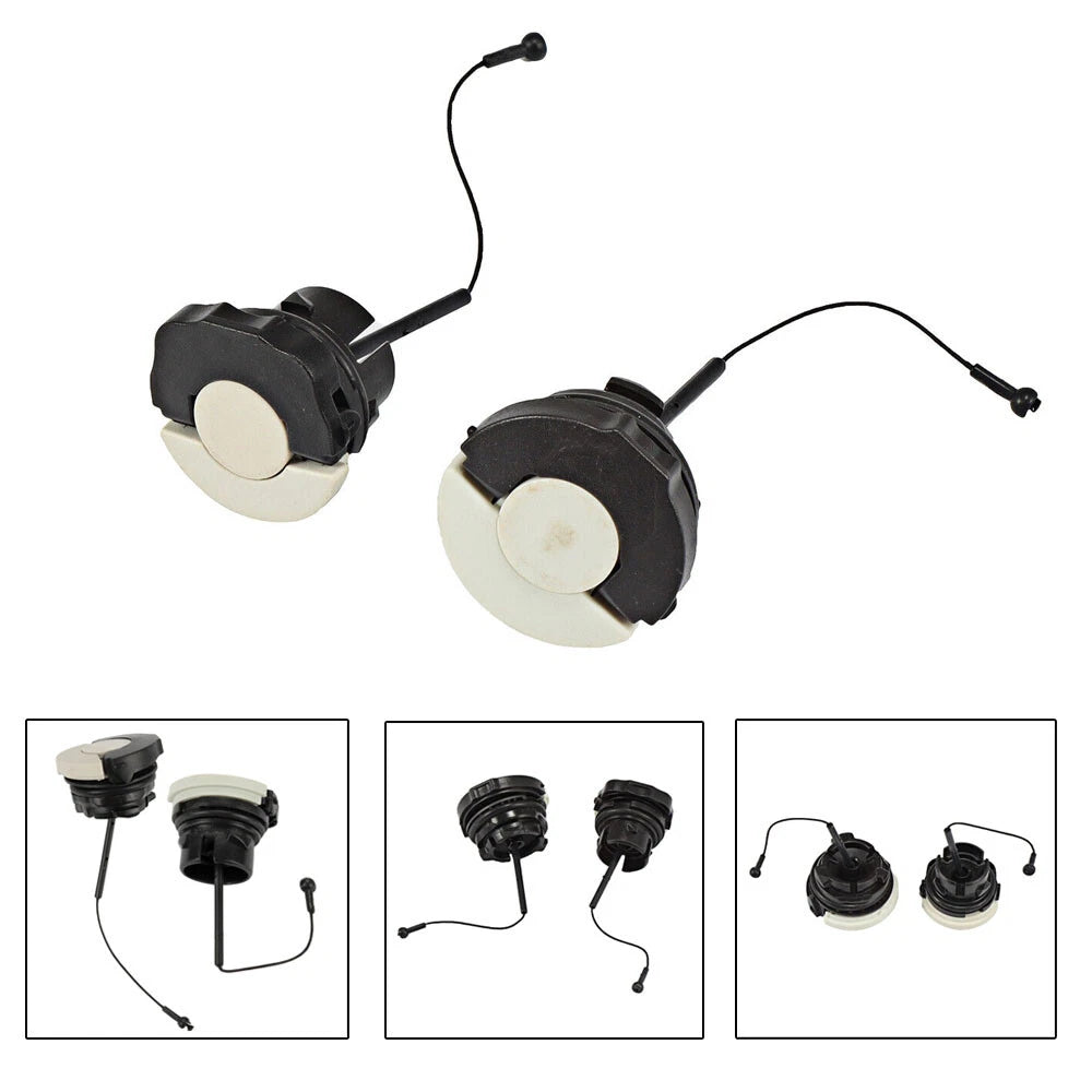 Fuel Cap & Oil Cap Set for Stihl MS200 MS210 MS230 MS250 MS260C MS360 (2000–2009)