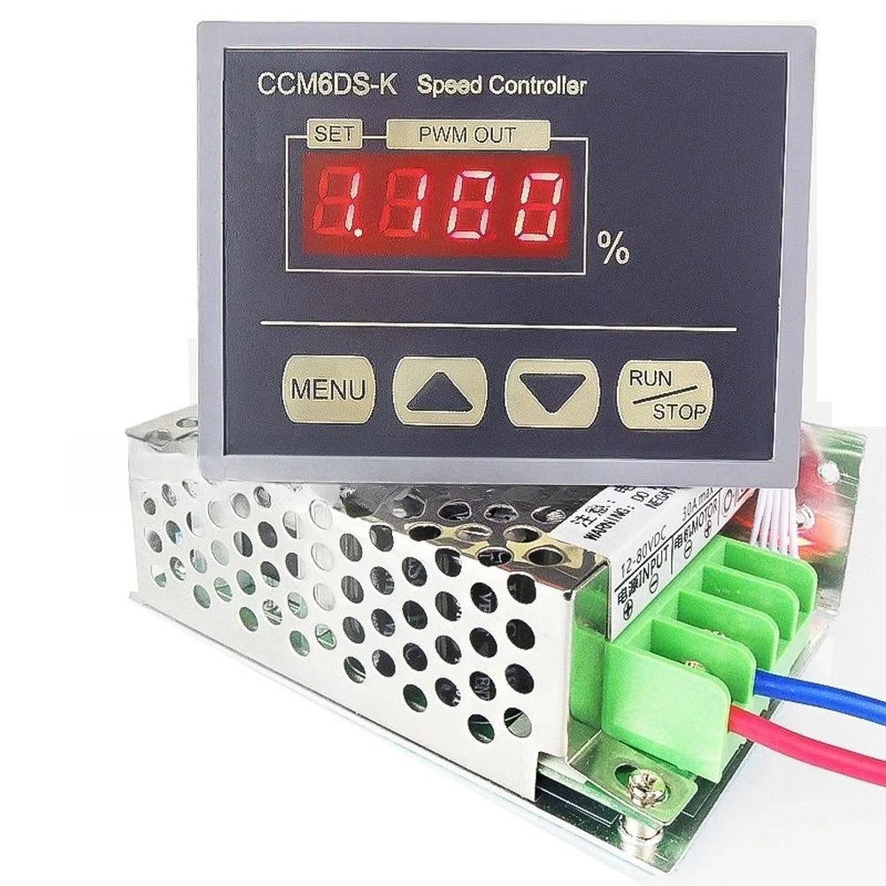 30A Max Current Digital Display for Adjustable Ramp Up/Down Time