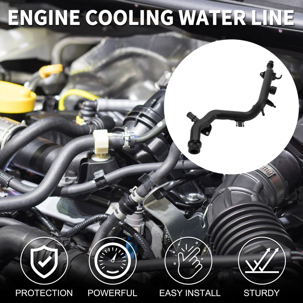 Engine Cooling Water Line for Audi Q5 3.2L V6 (2009–2012) Replacement