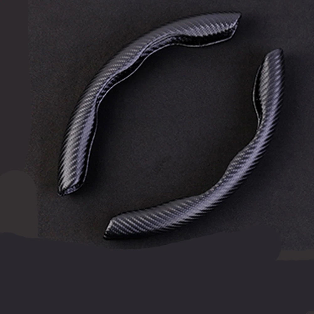 Carbon Fiber Look Steering Wheel Cover for