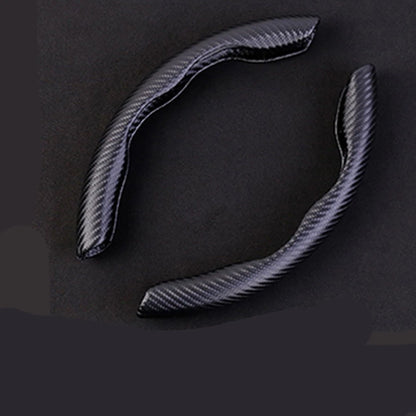 Carbon Fiber Look Steering Wheel Cover for