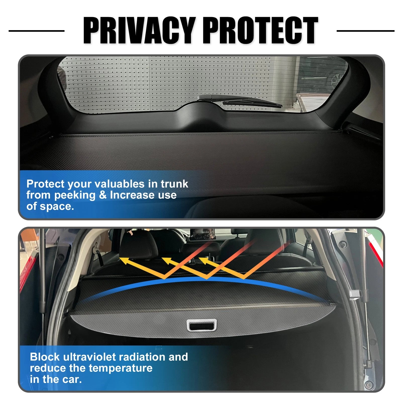 Retractable Cargo Cover for Honda HR-V (2015–2022)