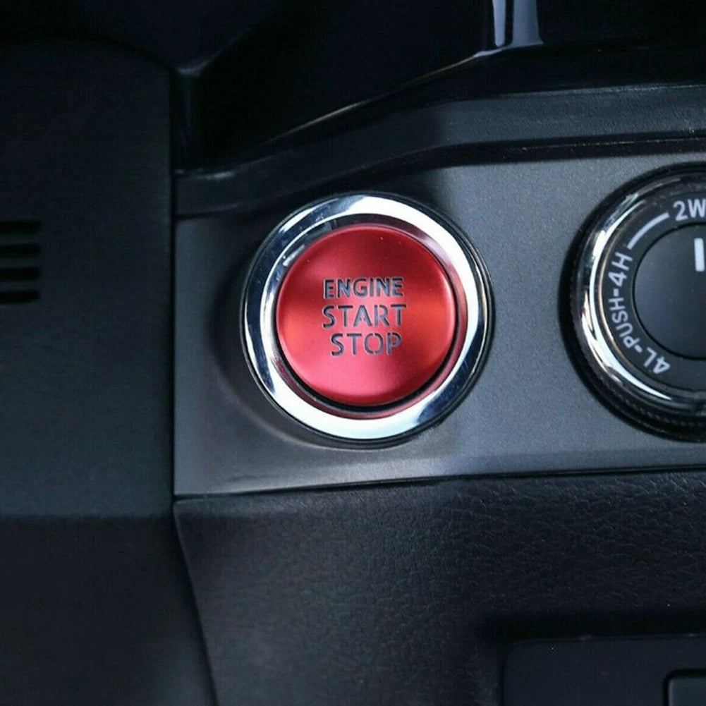 Aluminum Alloy Engine Button Cover for Tacoma (2016–2023)