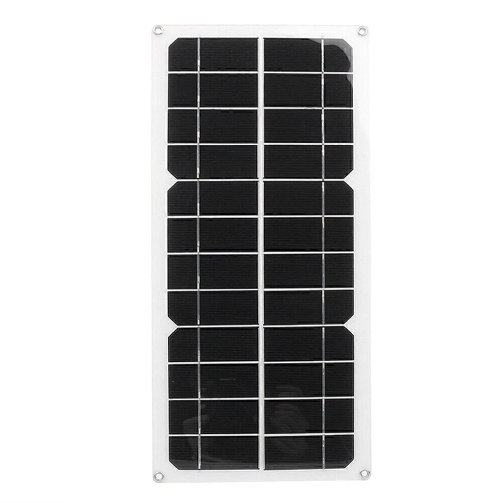 10W Solar Panel Battery Charge Kit for Boat Caravan Home (Fit)