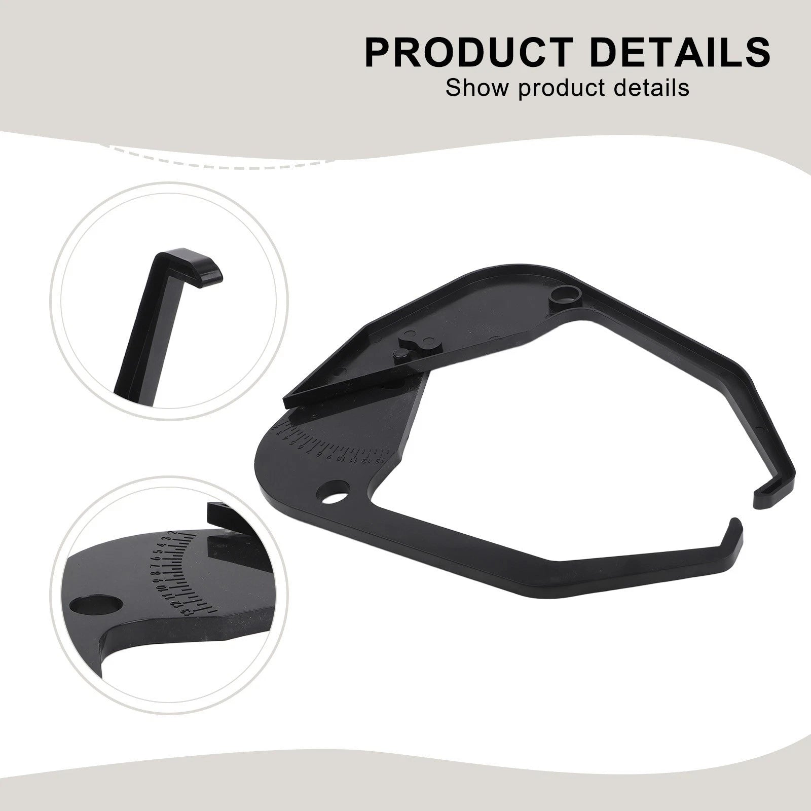 Tire Wheel Width Caliper Accessory Tool for Balancing Machine