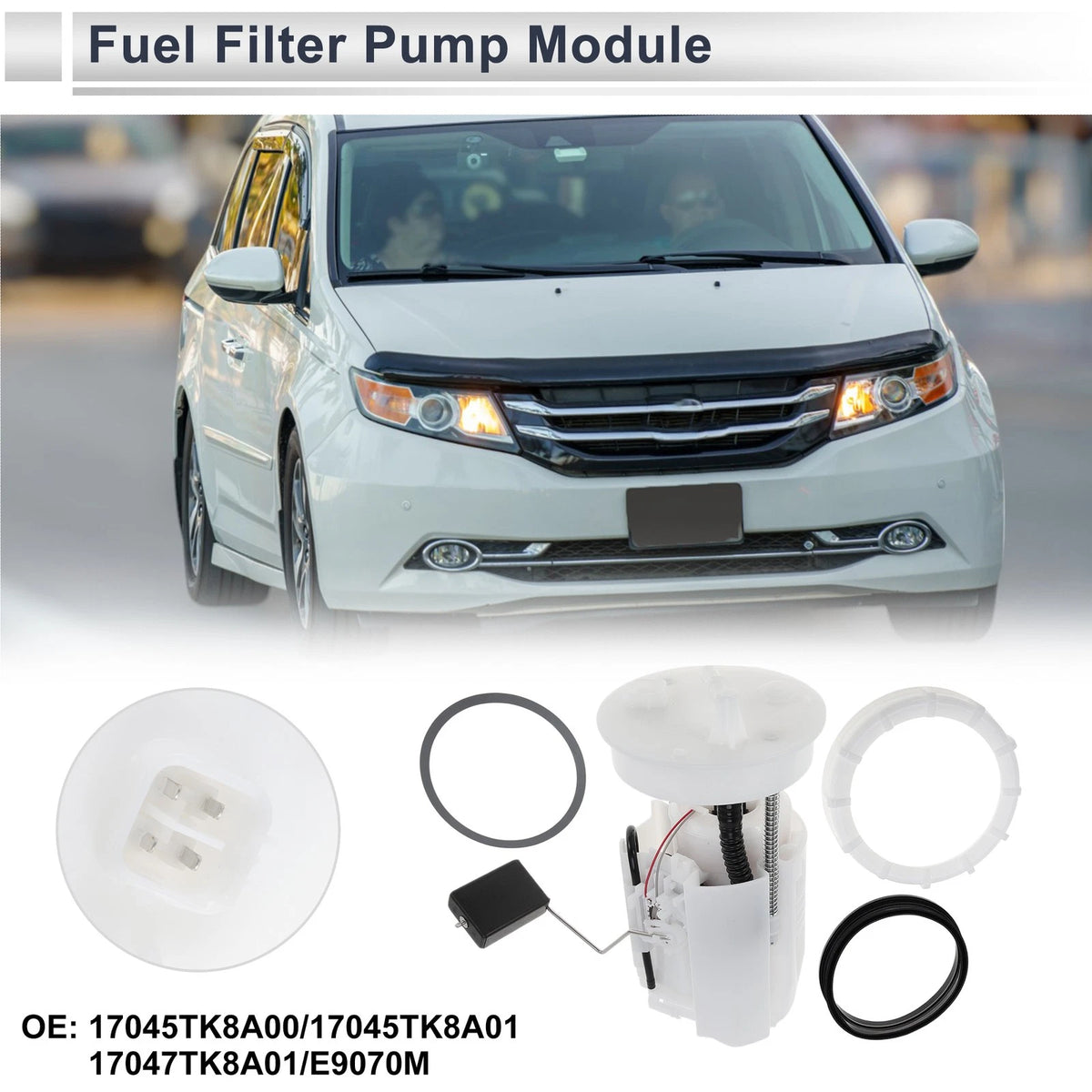 Fuel Pump Assembly for Honda Odyssey 2011-2016 V6 3.5L Replacement