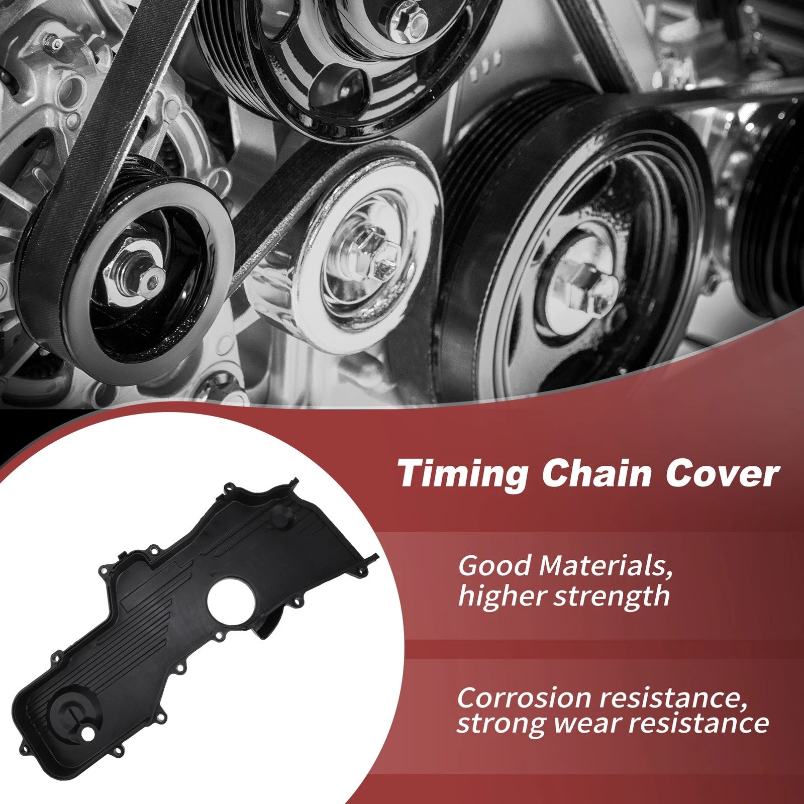 Engine Timing Cover Replacement for Subaru Forester 1999-2010 2.5L H4