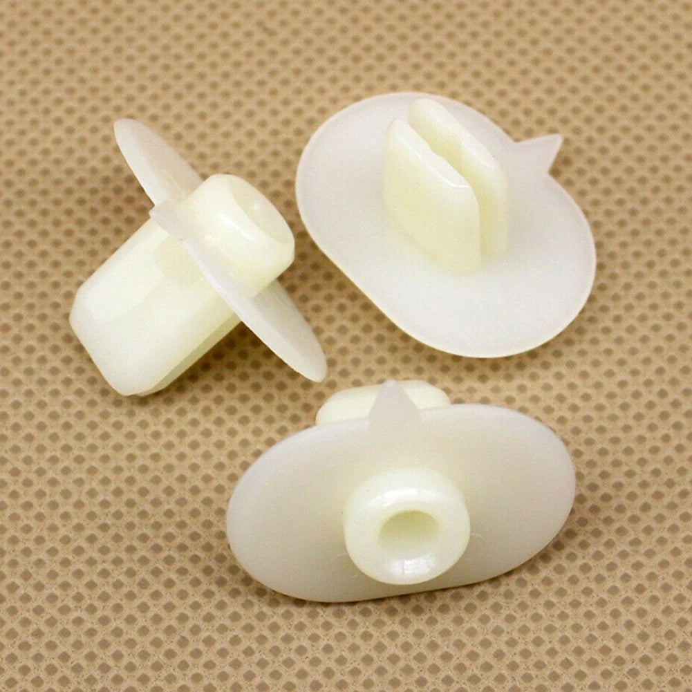 Set of 10 Nylon Nut Fastener Clips for Bumper Side