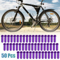 Bike Brake Cable Cap Replacement Inner Cable End for Universal Bicycle (50 Pack)
