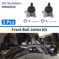 2 Pcs Front Lower Ball Joints Replacement for Mitsubishi Montero (1992–2000)