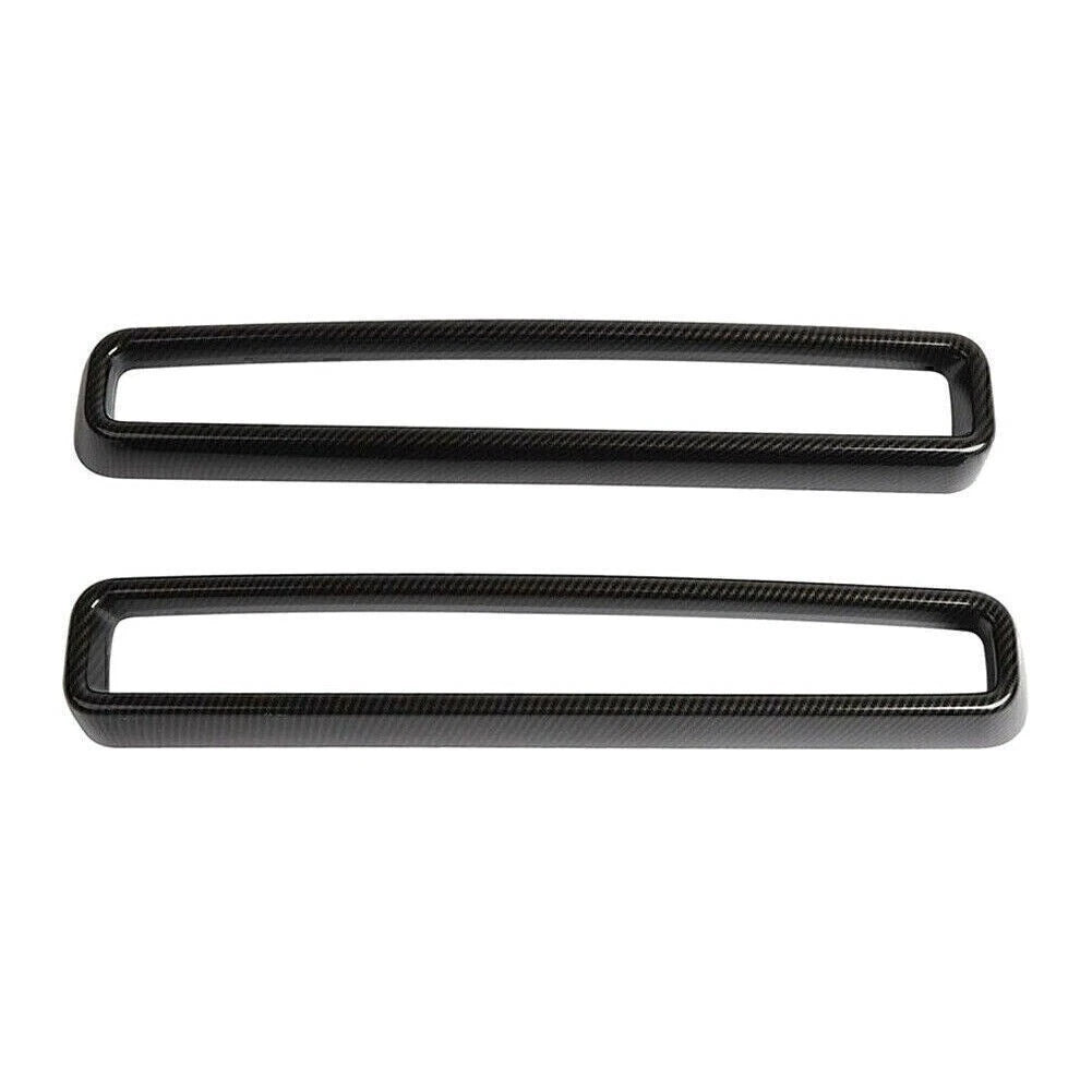 2X Front Grill Mesh Grille Inserts for Dodge Challenger (2015–2019)