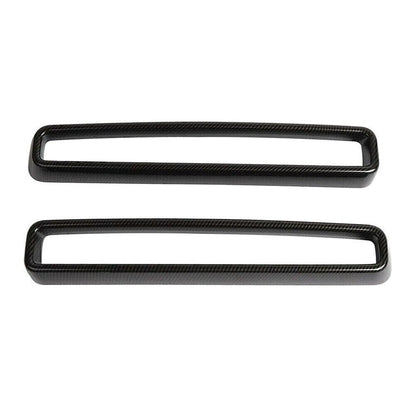 2X Front Grill Mesh Grille Inserts for Dodge Challenger (2015–2019)