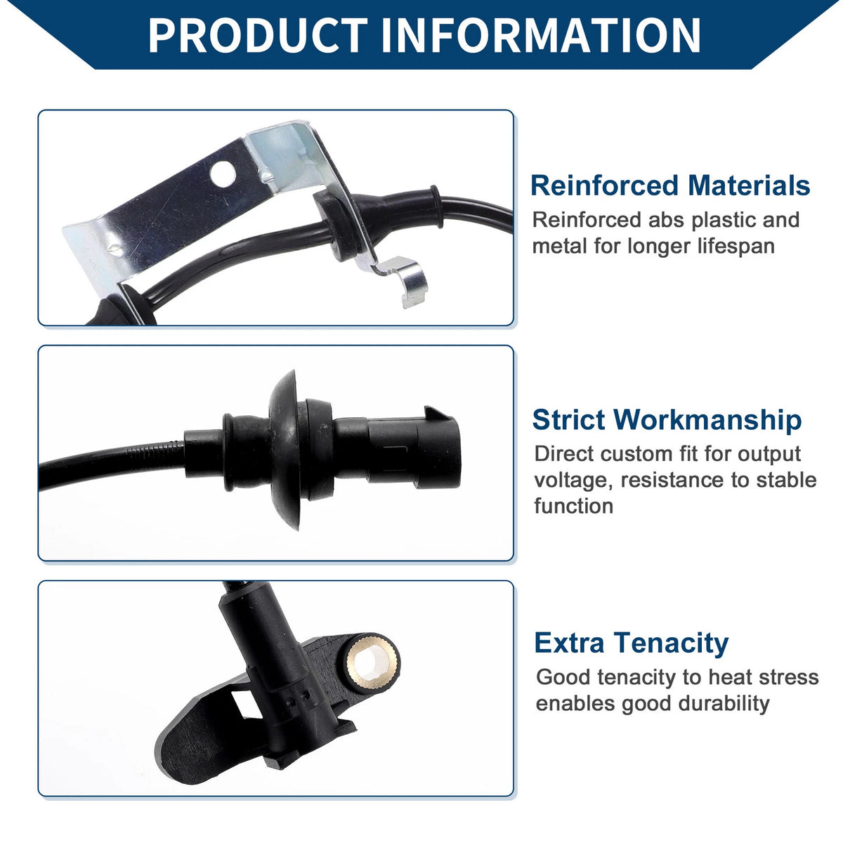 ABS Wheel Speed Sensor No. 4764676AA/9 70271 for Dodge Stratus (2001–2006)