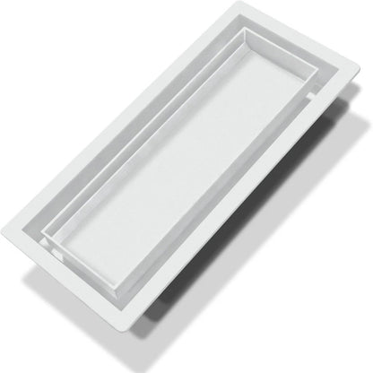 Steel Floor Vents 4x10 with Adjustable Airflow for Any Room Setting