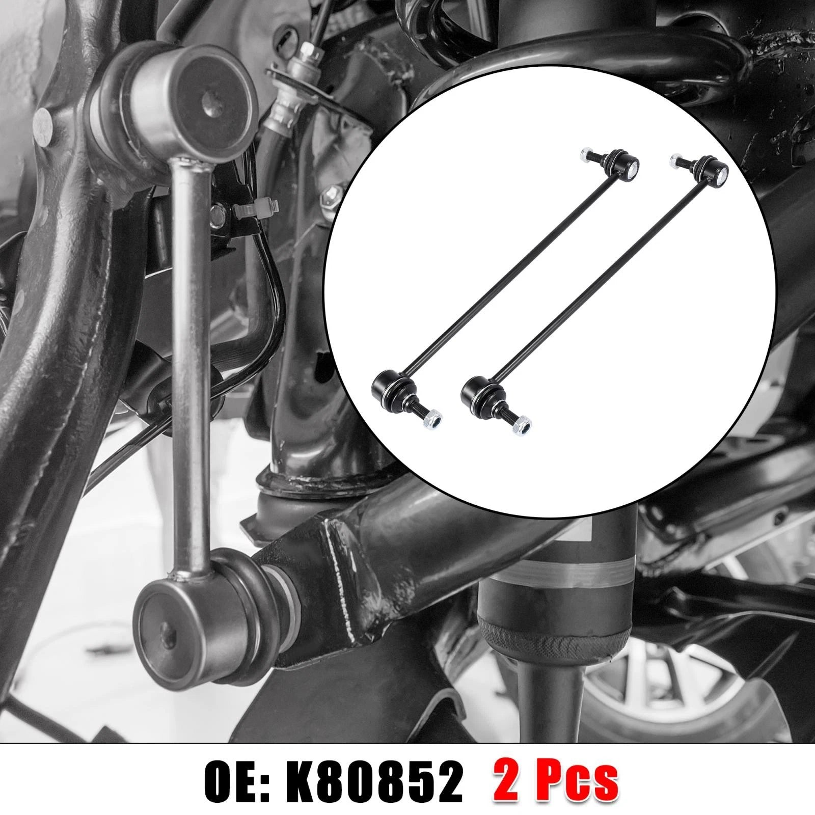 2pc Front Suspension Sway Bar End Link Replacement for Buick Terraza (2005–2007)