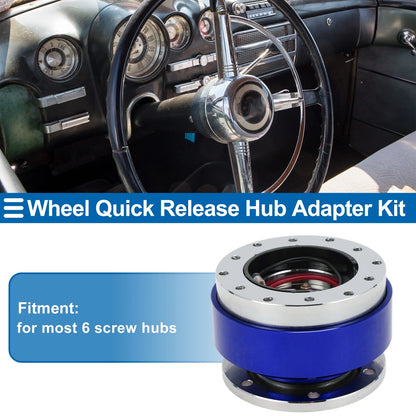 Steering Wheel Quick Release Hub Adapter for Universal 12 Hole Wheel (RHD)
