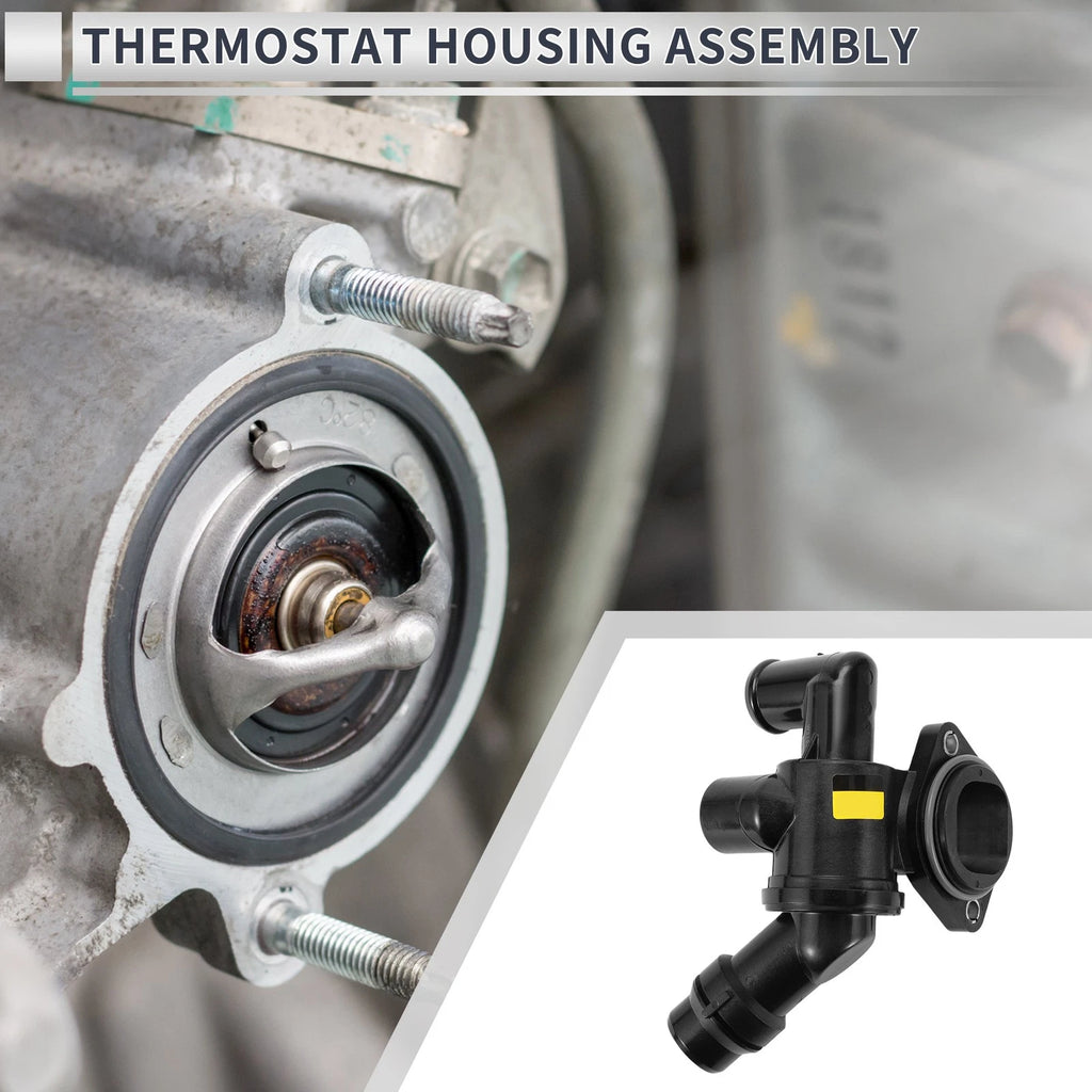 Engine Coolant Thermostat Housing Assembly for Audi A4 Quattro (2005–2009)