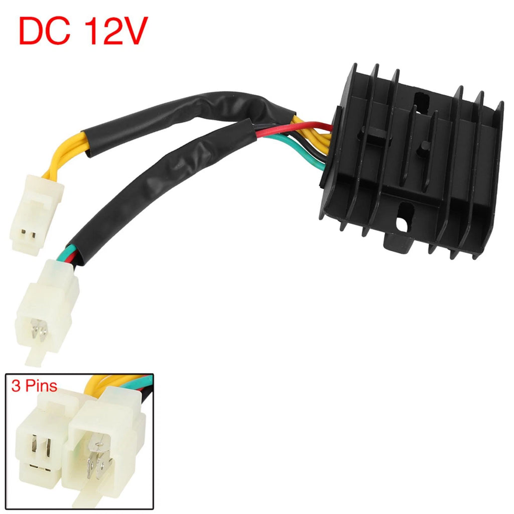 Voltage Regulator Rectifier 3 Pins Replacement for Honda CBT125 CG (2005–2018)