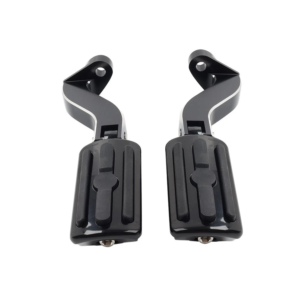 Rear Passenger Foot Pegs Mount Kit for Harley Touring Electra Glide (1993–2024)