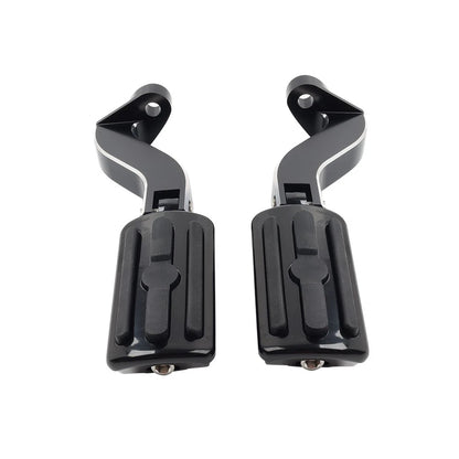 Rear Passenger Foot Pegs Mount Kit for Harley Touring Electra Glide (1993–2024)
