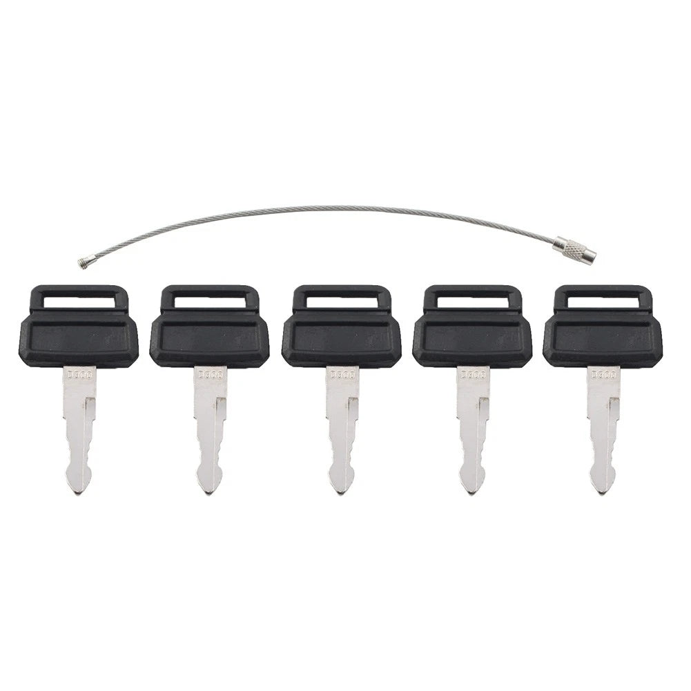 D300 2172-00218 Excavator Heavy Equipment Key 5PCS For DAEWOO