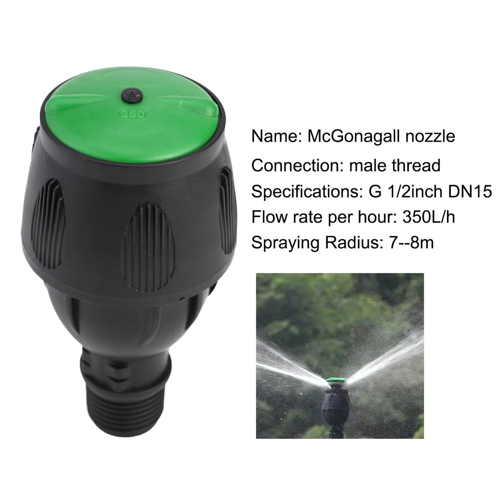 2X High Efficiency Landscape Sprinkler with Adjustable Spray Distance