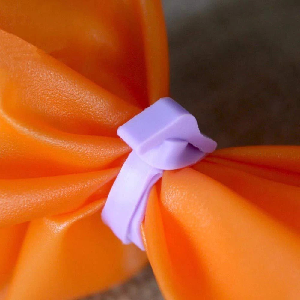 Flexible Silicone Bag Closure Ring for Cake Decorating (Multiple Use)