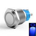 19mm Push Button Switch with Pin Terminals for Universal Use (110-220V)