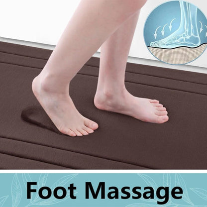 Memory Foam Bath Mat 24x16 Non Slip Absorbent for Bathtub Area