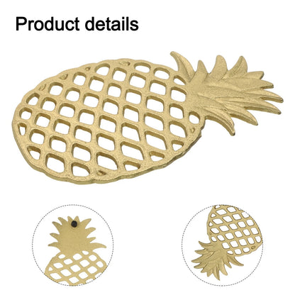 Stylish Cast Iron Pineapple Hot Pad for Kitchen Safety