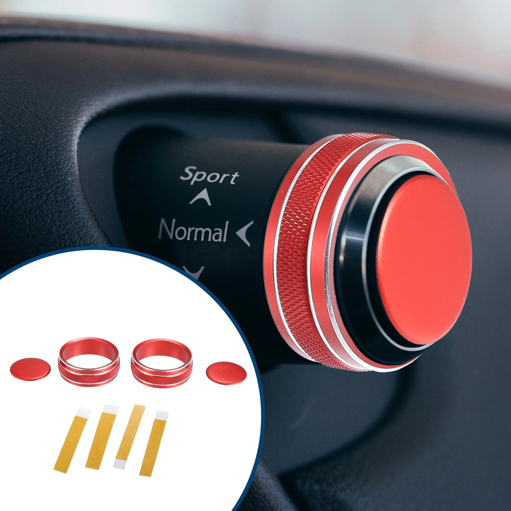 Console Drive Mode Switch Knob Cover Set for Lexus ES250 ES300h (2018–2023)