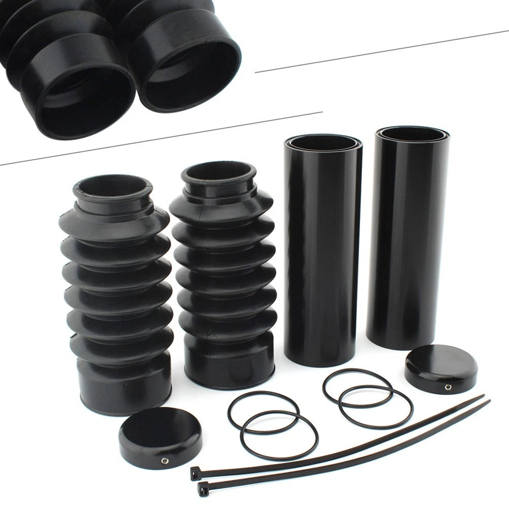 Front Fork Cover Tube Cap Kit for Harley Davidson Dyna (2006–2017)