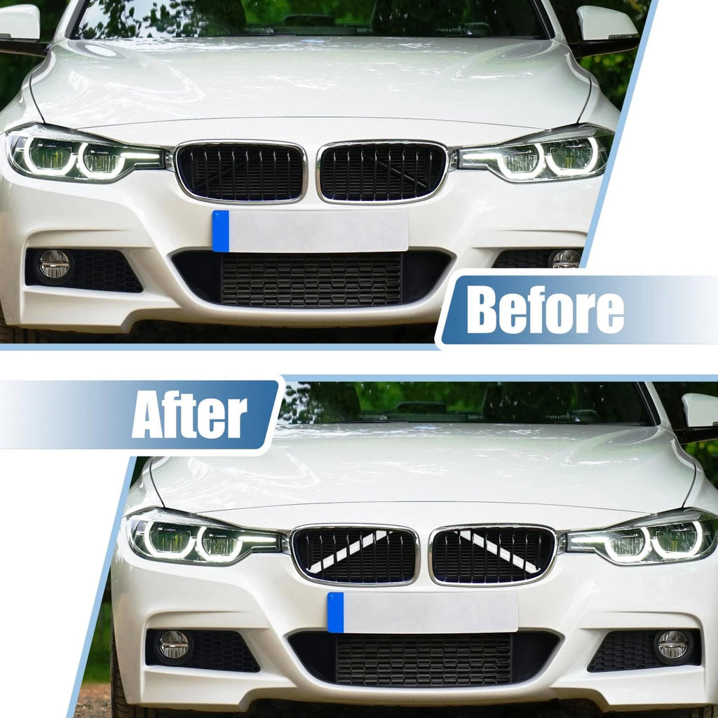 Grille Insert Trims 2PCS Front Stripes for BMW 3 Series (2011–2018)