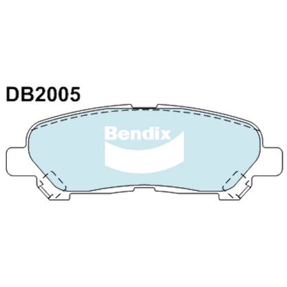 Rear Disc Brake Rotors + Bendix Pads for Toyota Kluger GSU40 GSU45 (2007–2014)