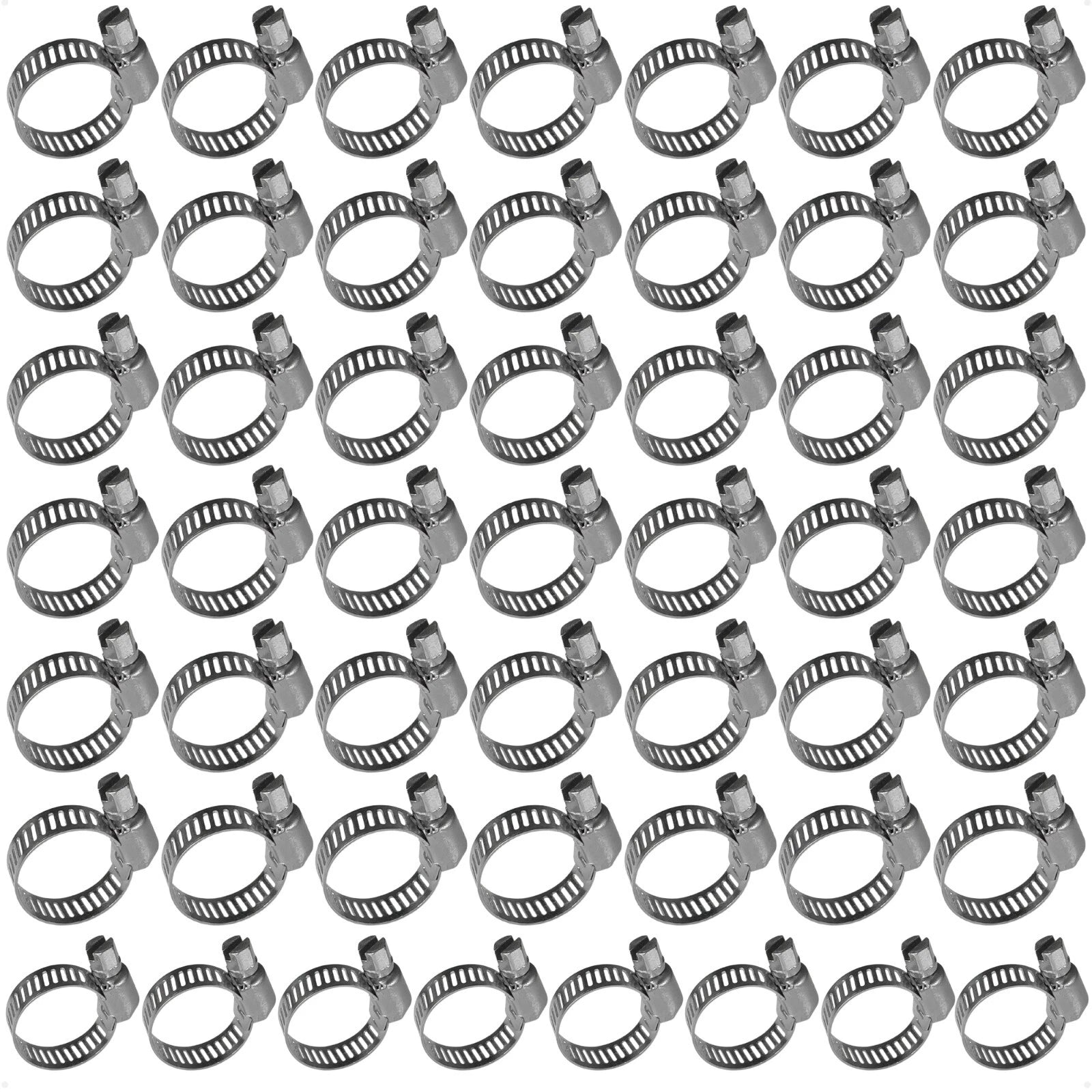 50-Pack Adjustable Hose Clamp for (11-20mm) FO2324-M50